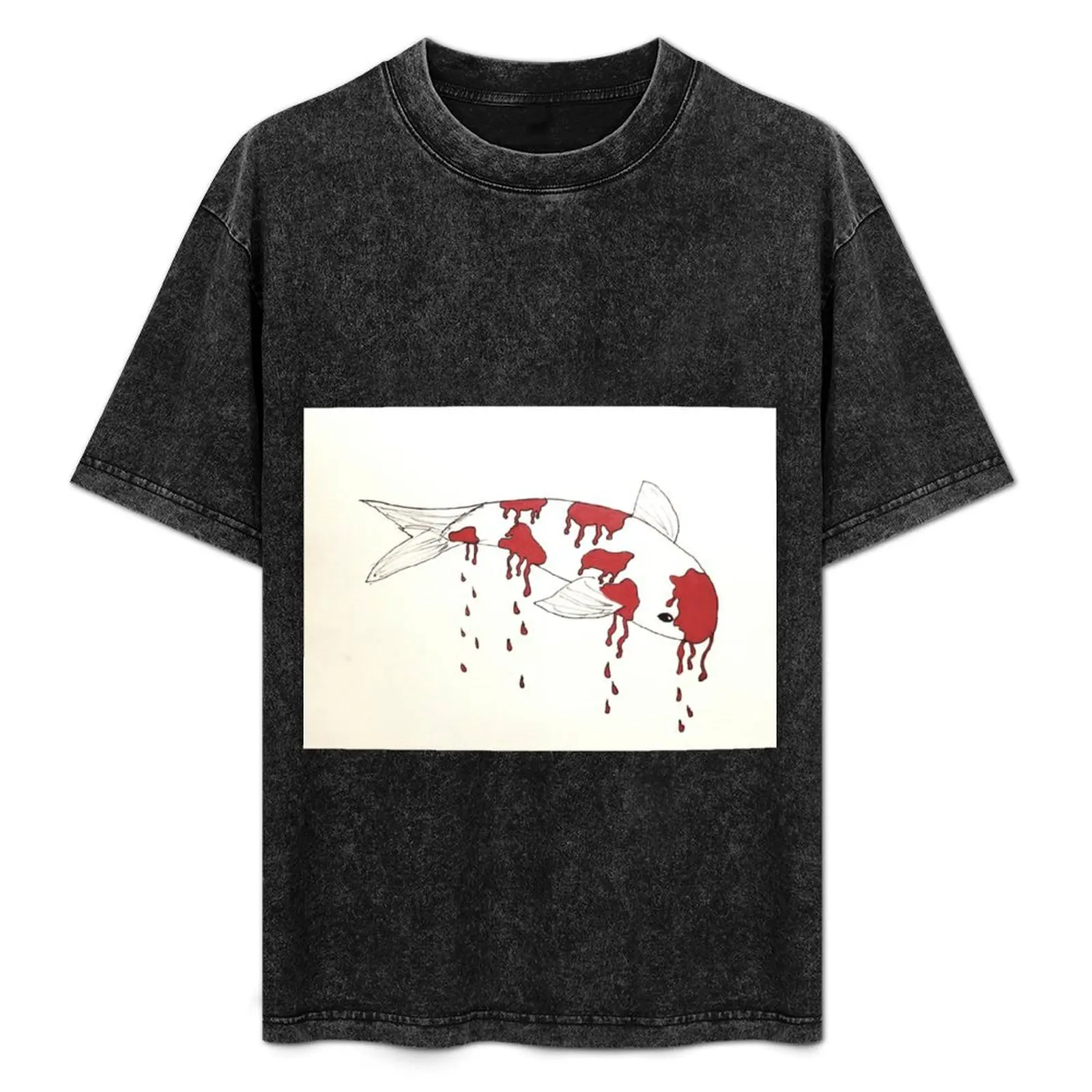 Creepy Koi Fish T-Shirt Novelty Graphic Tee Shirt
Creepy Koi Fish T-Shirt Novelty Graphic Tee Shirt