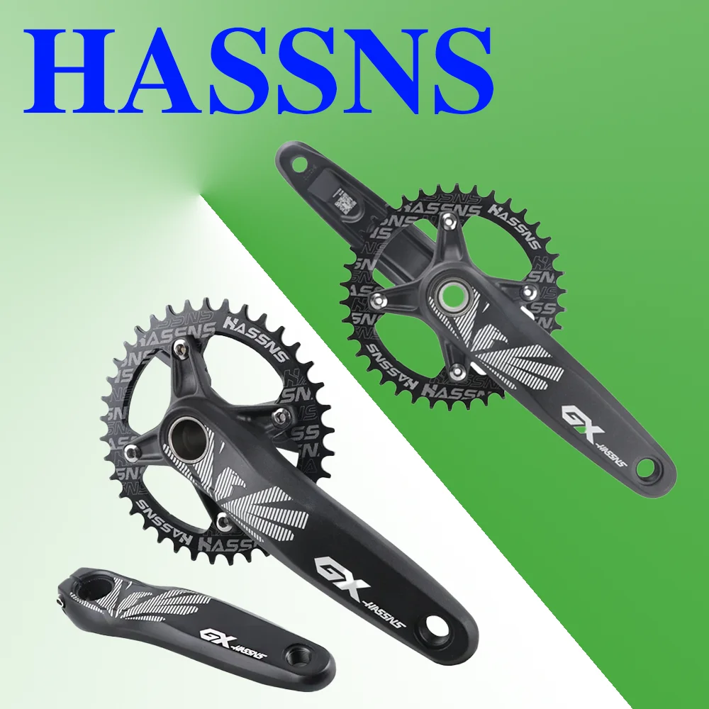 HASSNS MTB Crankset 170mm 175mm 12 Speed 32 34 36 38T Chainring Integrated Candle Crown Bicycle Cranks
HASSNS MTB Crankset 170mm 175mm 12 Speed 32 34 36 38T Chainring Integrated Candle Crown Bicycle Cranks