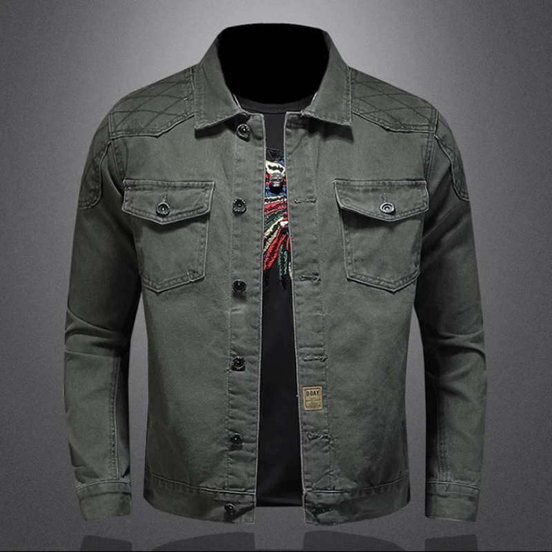 2025 Spring Autumn Fashion Retro Casual Jacket Men Cotton Business Bomber Jacket Men Social Streetwear Outwear Workwear Jacket
2025 Spring Autumn Fashion Retro Casual Jacket Men Cotton Business Bomber Jacket Men Social Streetwear Outwear Workwear Jacket
