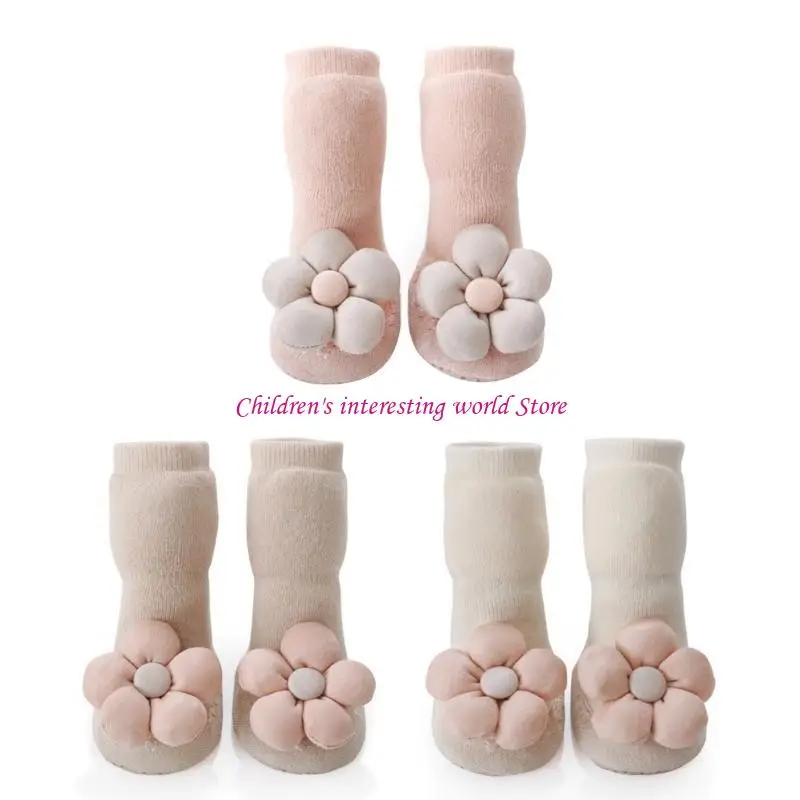 1 Pair Anti Skid Cotton Socks for Kids Flower Decor Non Slip Floor Shoes 425F
1 Pair Anti Skid Cotton Socks for Kids Flower Decor Non Slip Floor Shoes 425F