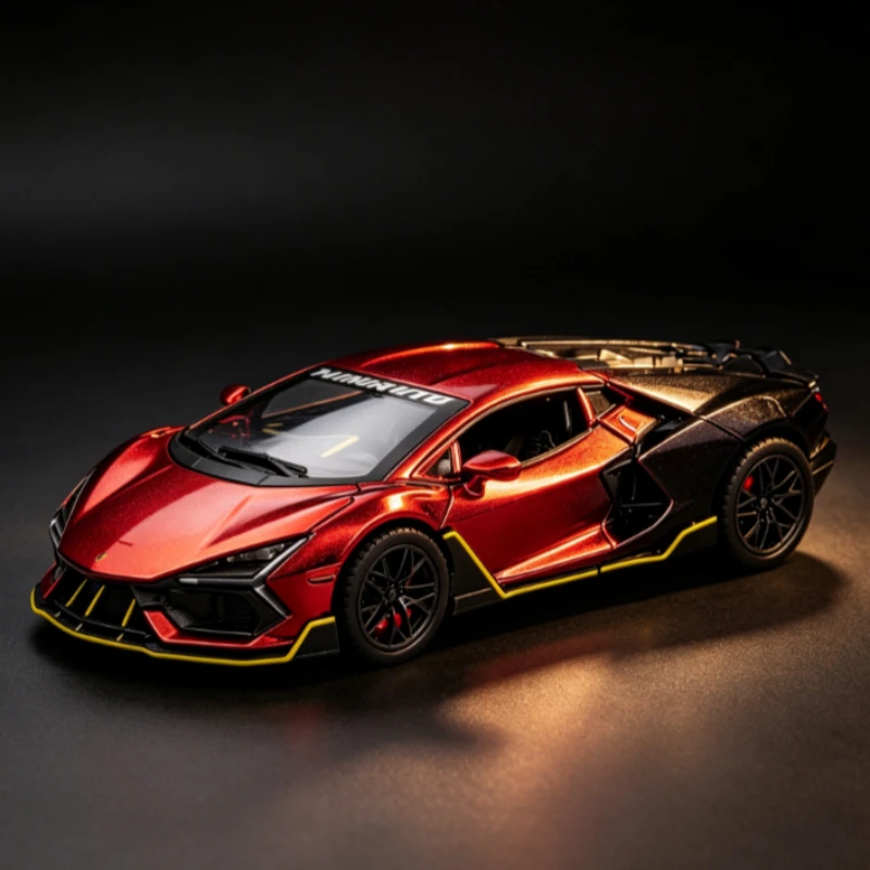 Модель спортивного автомобиля Lamborghini 1:32, электропокрытая, из сплава, со звуком и светом, инерционная, коллекционная, украшение, подарок для мальчика
Модель спортивного автомобиля Lamborghini 1:32, электропокрытая, из сплава, со звуком и светом, инерционная, коллекционная, украшение, подарок для мальчика