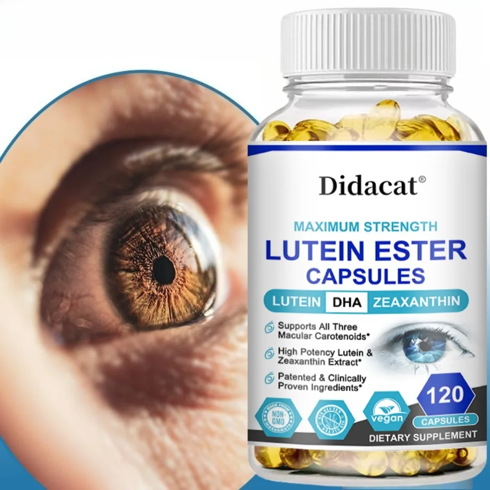 Lutein Ester Capsules - Support Eye Health and Dry Eyes, Maintain Clear Vision, Relieve Eye Fatigue, Anti-oxidation
Lutein Ester Capsules - Support Eye Health and Dry Eyes, Maintain Clear Vision, Relieve Eye Fatigue, Anti-oxidation