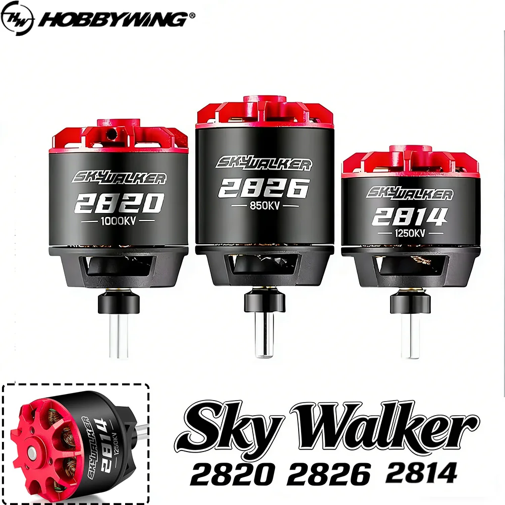 Hobbywing Skywalker Brushless Motor 2814 2820 2826 SL 550-1400KV for RC Fixed-Wing Aircraft
Hobbywing Skywalker Brushless Motor 2814 2820 2826 SL 550-1400KV for RC Fixed-Wing Aircraft