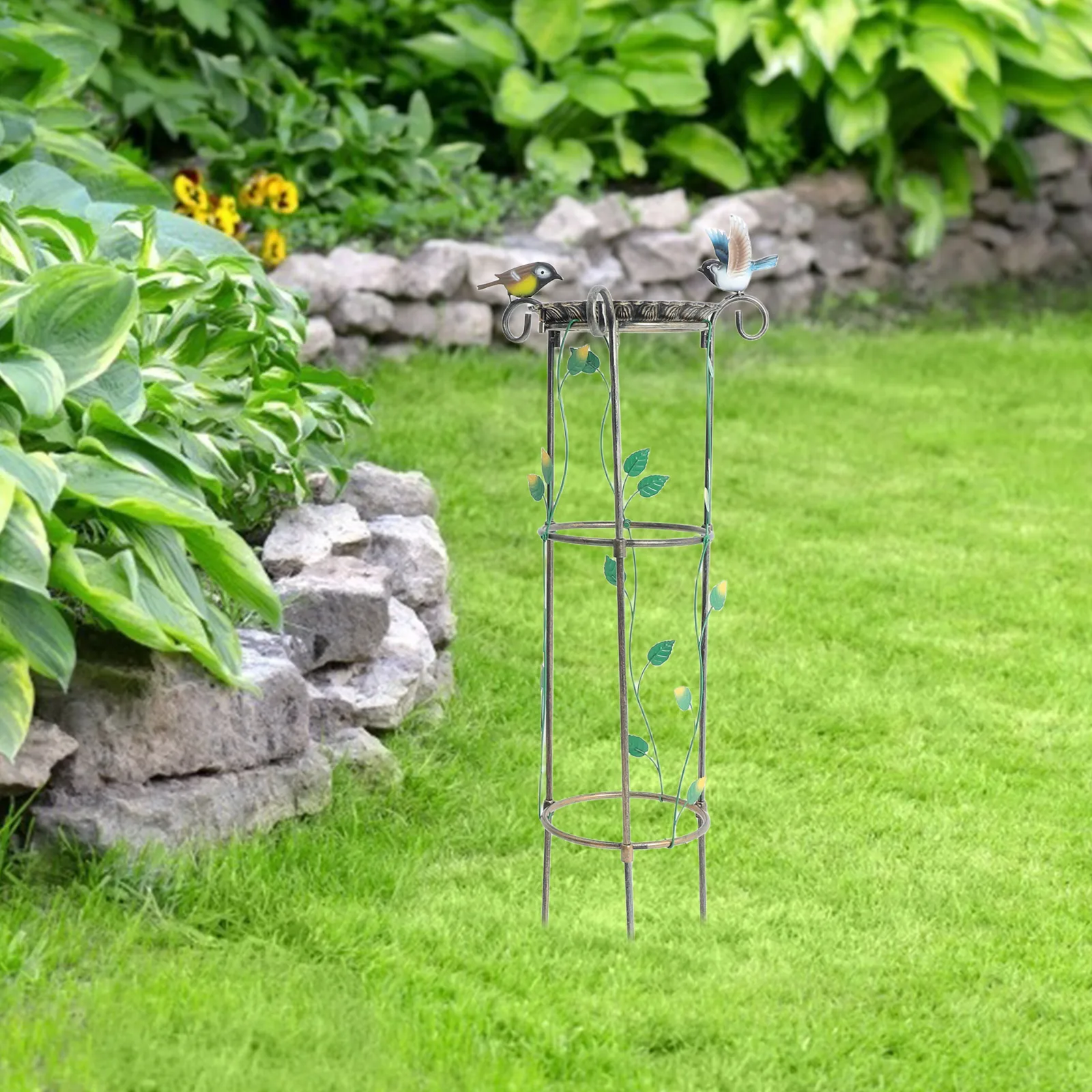1pc Bird Feeder Dark Brown Ground Rack Plants Flower Support Bath Tub Vintage Garden Decor Outdoor Yard Supplies Pet
1pc Bird Feeder Dark Brown Ground Rack Plants Flower Support Bath Tub Vintage Garden Decor Outdoor Yard Supplies Pet