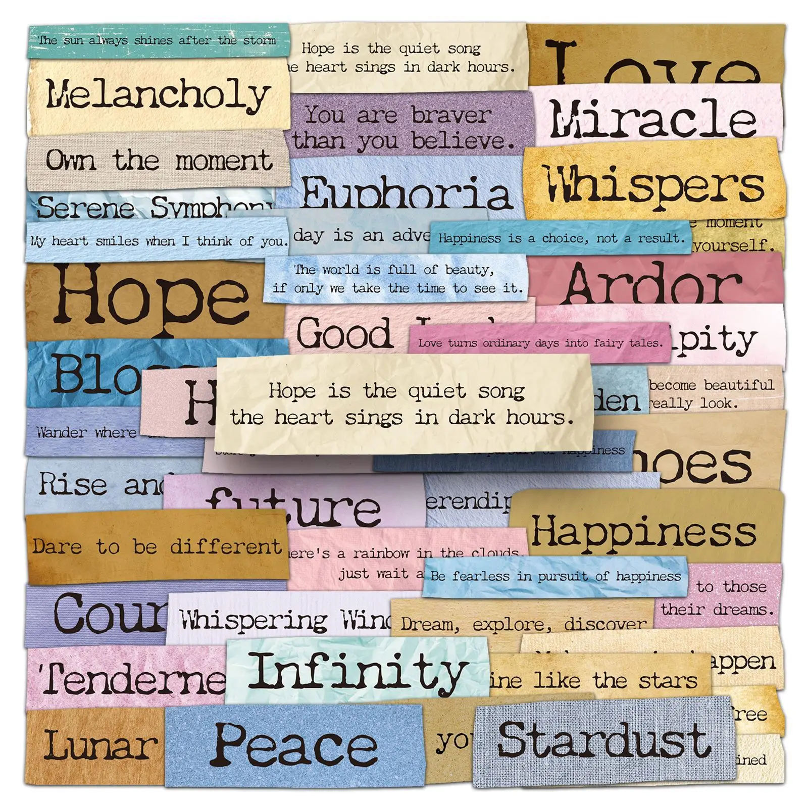 50PCS Retro English Note Sticker Inspirational Text DIY Decorative Mobile Phone Case Notebook iPad Waterproof Sticker Kids Toy
50PCS Retro English Note Sticker Inspirational Text DIY Decorative Mobile Phone Case Notebook iPad Waterproof Sticker Kids Toy