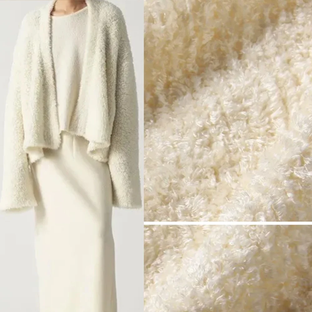 Elasticity Plush Acetate Crushed Knit Jacquard for Soft Cardigan Coat Clothing Design Diy Cloth By The Yard Sewing Material
Elasticity Plush Acetate Crushed Knit Jacquard for Soft Cardigan Coat Clothing Design Diy Cloth By The Yard Sewing Material