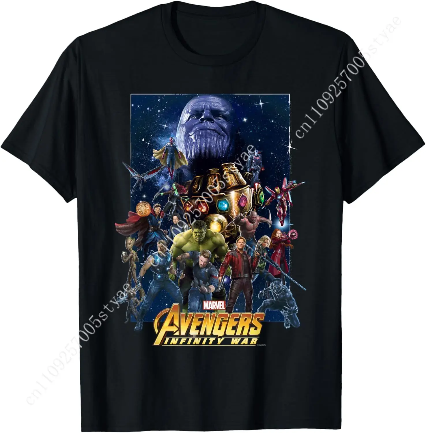 Marvel Avengers Infinity War Hero Team Assemble T-Shirt
Marvel Avengers Infinity War Hero Team Assemble T-Shirt