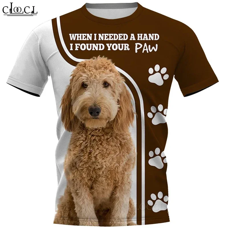 CLOOCL новейшая футболка Goldendoodle, летние мужские и женские топы в стиле хип-хоп с 3D принтом, футболка с круглым вырезом, пуловер, Прямая доставка
CLOOCL новейшая футболка Goldendoodle, летние мужские и женские топы в стиле хип-хоп с 3D принтом, футболка с круглым вырезом, пуловер, Прямая доставка