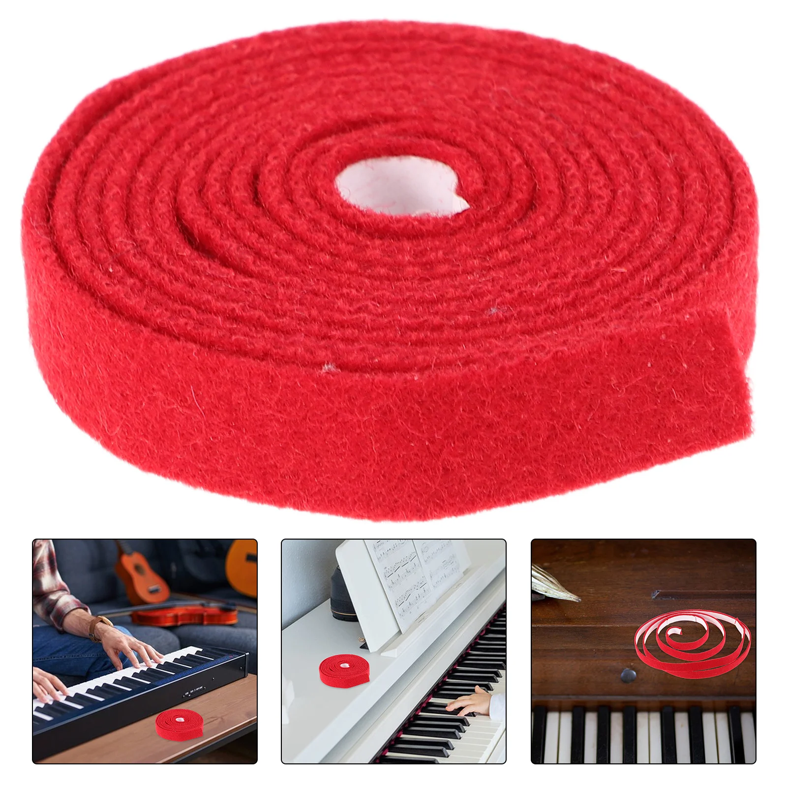 Piano Soundproofing Pads Double-Sided Adhesive Felt Mute Pad Noise Reduction Accessories Protects Keyboard Piano Foot Pedal
Piano Soundproofing Pads Double-Sided Adhesive Felt Mute Pad Noise Reduction Accessories Protects Keyboard Piano Foot Pedal