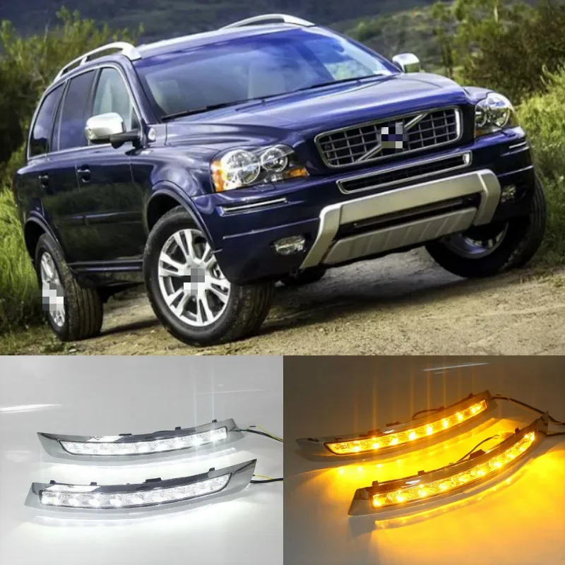 1Set For VOLVO XC90 2007 - 2013 LED DRL Daytime Running Lights Daylight Waterproof fog lamp car-Styling turn light
1Set For VOLVO XC90 2007 - 2013 LED DRL Daytime Running Lights Daylight Waterproof fog lamp car-Styling turn light