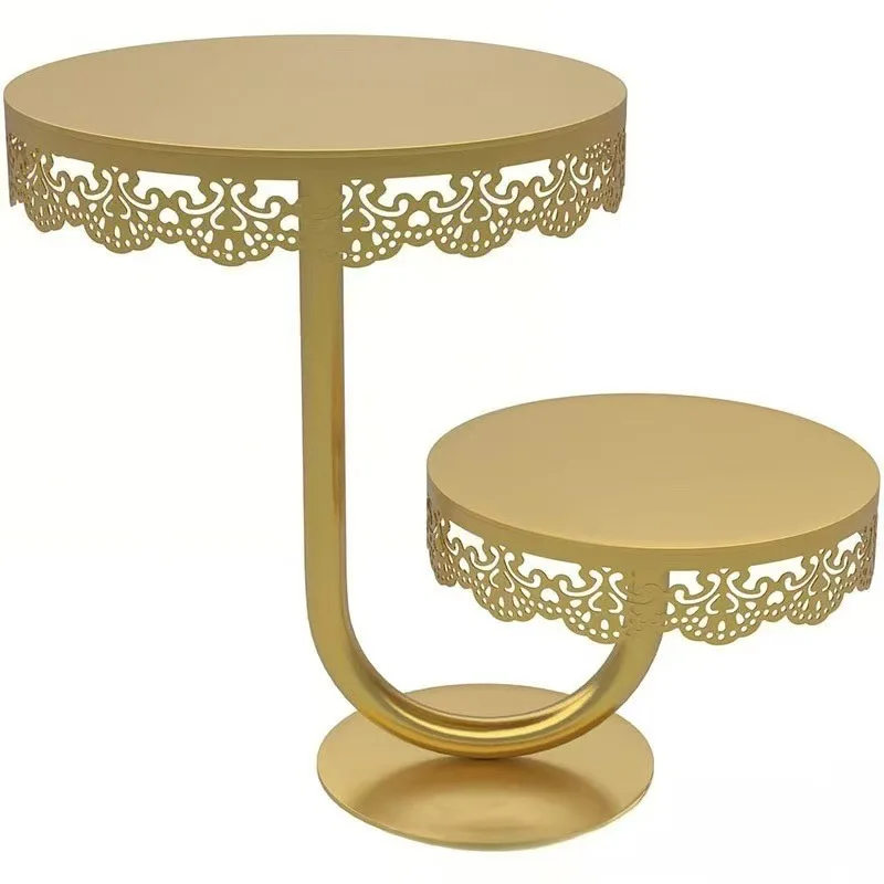 European light luxury golden cake rack wedding decoration dessert table ornament cold meal coffee break table snack tray
European light luxury golden cake rack wedding decoration dessert table ornament cold meal coffee break table snack tray
