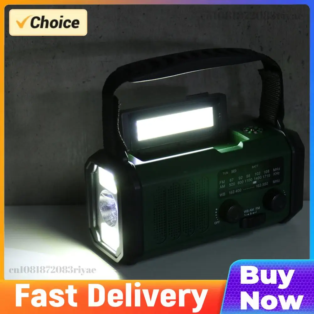 LED Portable Radio AM/FM/WB 10000mAh Solar Radio Charger Flashlight Reading Lamp Solar Emergency Radio Type-C Charging SOS Alarm
LED Portable Radio AM/FM/WB 10000mAh Solar Radio Charger Flashlight Reading Lamp Solar Emergency Radio Type-C Charging SOS Alarm