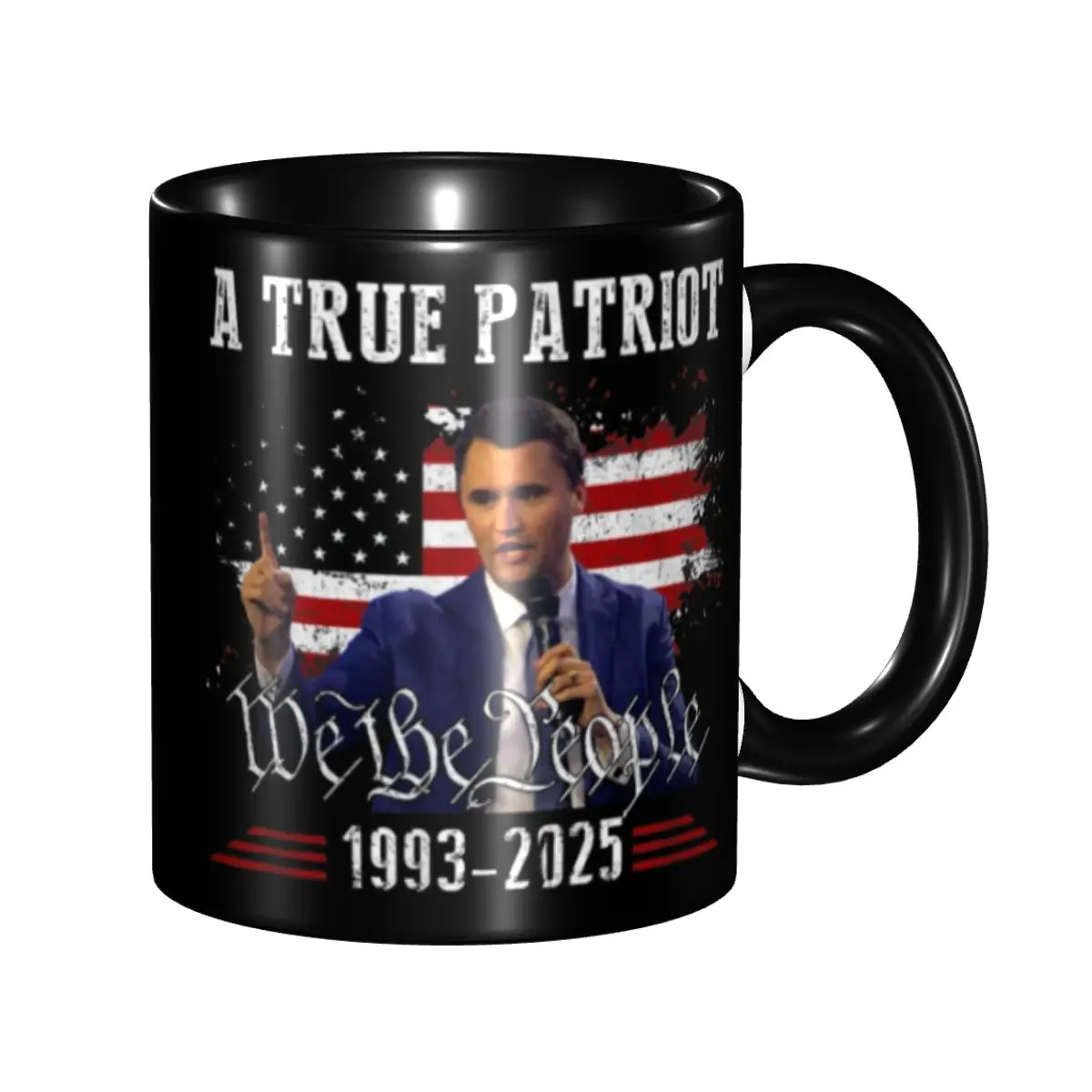 Charlie Kirk Coffee Mug DIY Customized Ceramic Mug Creative Present
Charlie Kirk Coffee Mug DIY Customized Ceramic Mug Creative Present