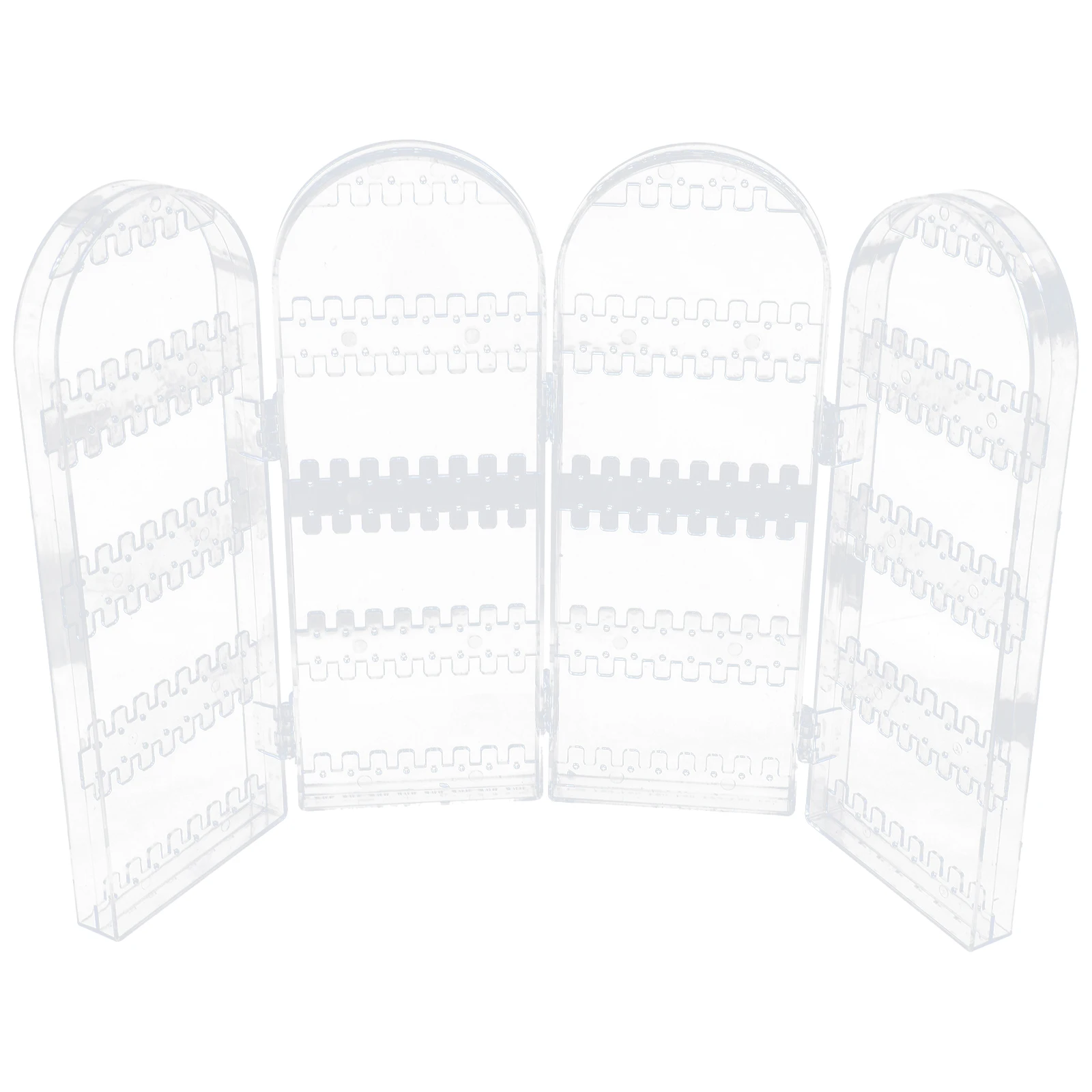Earring Storage Box Necklace Holder Transparent Plastic Jewelry Organizer Display Rack for Bedroom Office Desk
Earring Storage Box Necklace Holder Transparent Plastic Jewelry Organizer Display Rack for Bedroom Office Desk
