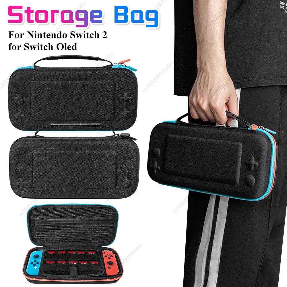 Carrying Case for Switch 2 for Switch Oled Portable Storage Bag Shockproof Organizer Bag with Game Card Holder Games Accessories
Carrying Case for Switch 2 for Switch Oled Portable Storage Bag Shockproof Organizer Bag with Game Card Holder Games Accessories