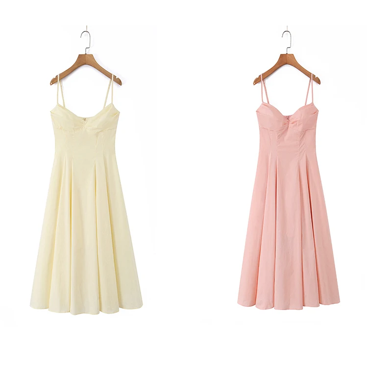 Summer Women's Long Camisole Dresses 2026 New Vacation Dress Party Dresses Elegant Banquet Evening Dress
Summer Women's Long Camisole Dresses 2026 New Vacation Dress Party Dresses Elegant Banquet Evening Dress