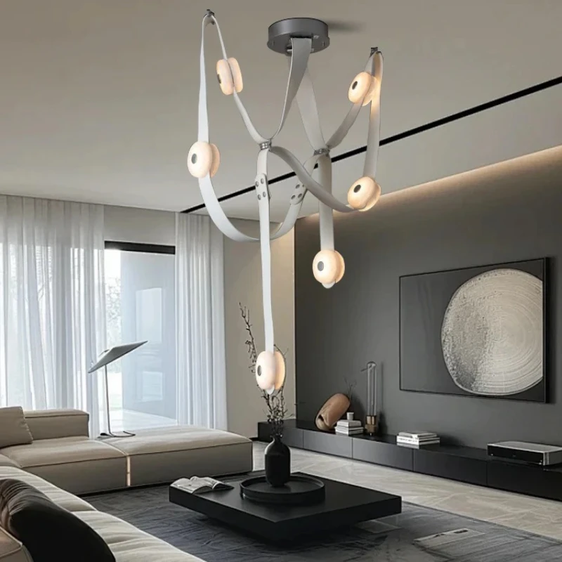 Modern Luxury Leather Natural Marble Chandelier for Living Room Bedroom Pendant Lamp Creative Indoor Lighting Hanging Luminaires
Modern Luxury Leather Natural Marble Chandelier for Living Room Bedroom Pendant Lamp Creative Indoor Lighting Hanging Luminaires