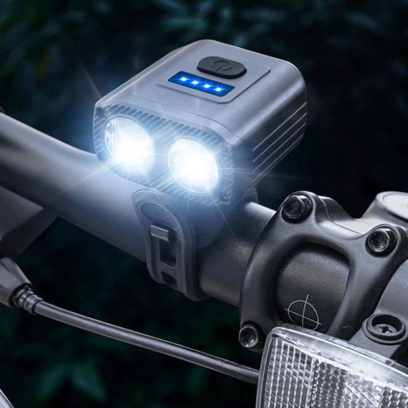 5 Modes Bicycle Front Lamp Type-C Rechangeable Bike Headlamp Bike Handlebar Headlight Power Display Cycling Accessories
5 Modes Bicycle Front Lamp Type-C Rechangeable Bike Headlamp Bike Handlebar Headlight Power Display Cycling Accessories