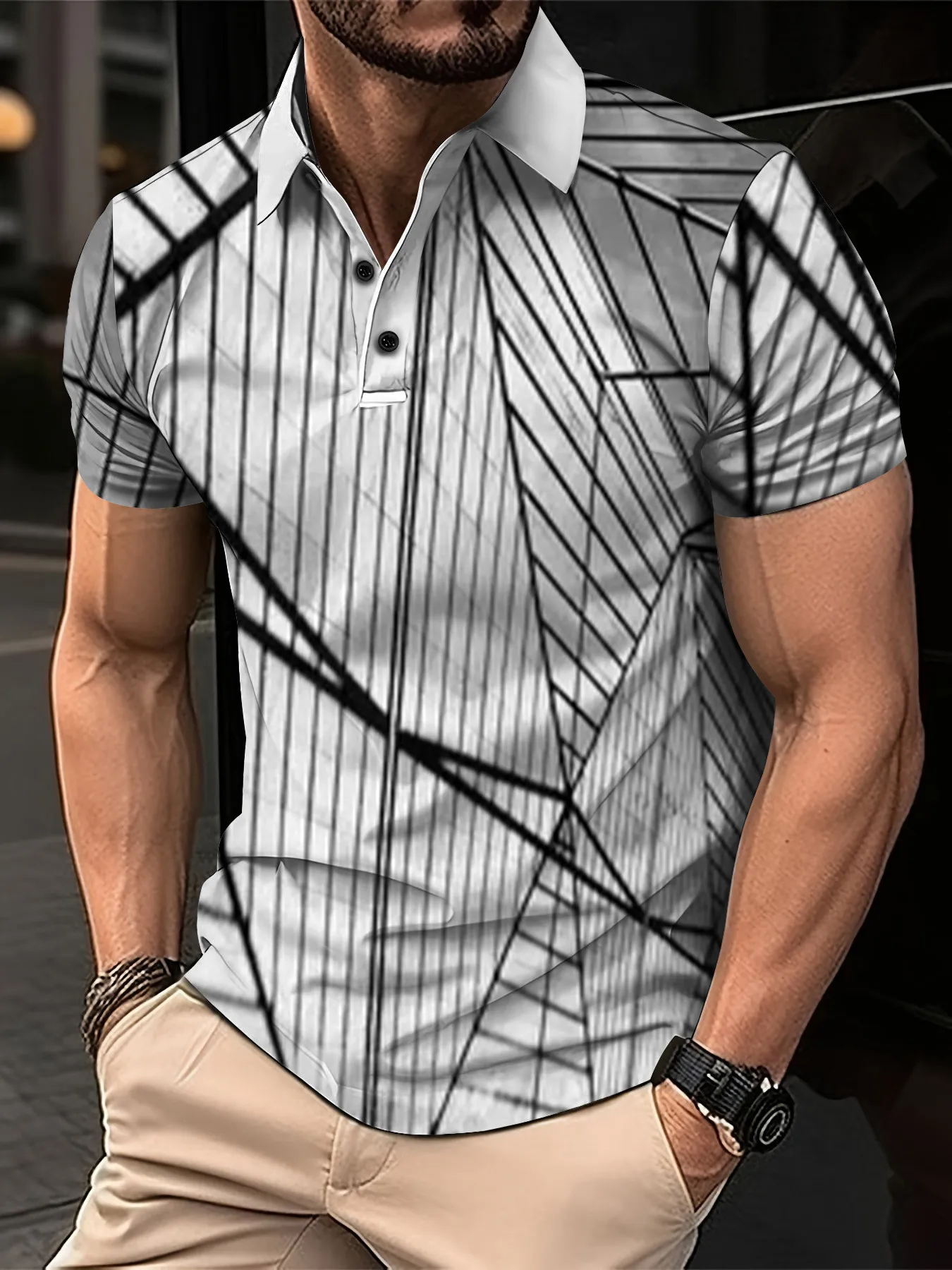 New Summer Fashion Men's Polo Shirt Golf Shirt Casual T-Shirt Lapel Polo Shirt Street Men's Short-Sleeved Knitted Tops
New Summer Fashion Men's Polo Shirt Golf Shirt Casual T-Shirt Lapel Polo Shirt Street Men's Short-Sleeved Knitted Tops