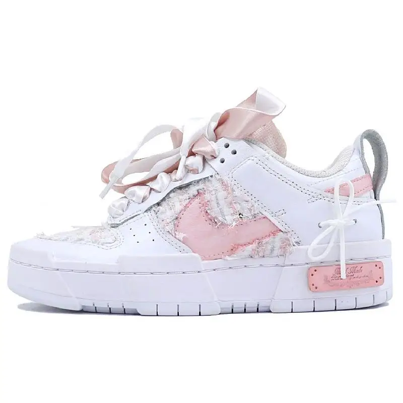 【Customize】Nike Dunk Disrupt Skateboarding Shoes Women's Sneakers shoes DO5219-111
【Customize】Nike Dunk Disrupt Skateboarding Shoes Women's Sneakers shoes DO5219-111
