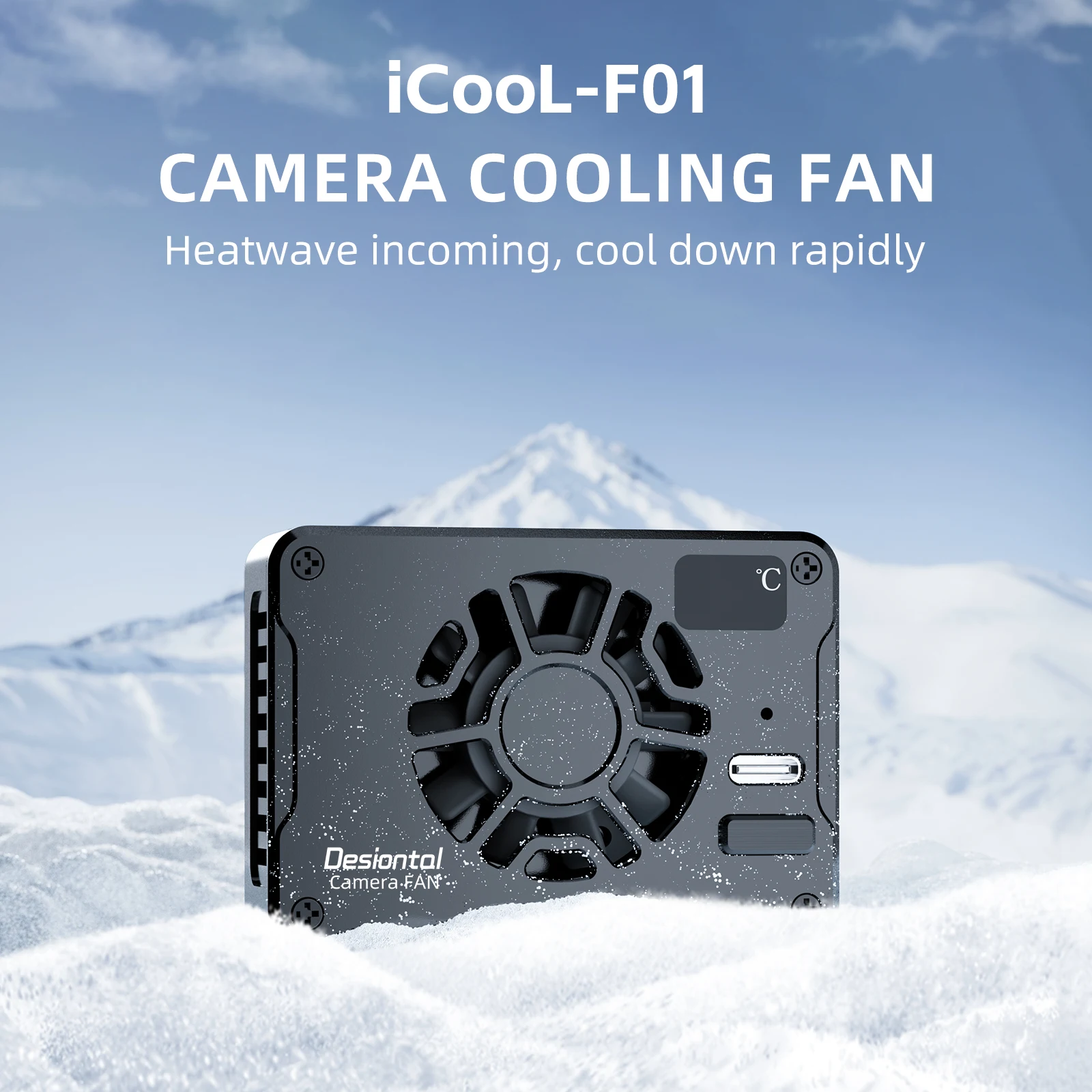 Camera Cooller for Video Shooting, Compatible with Sony Canon Fujifilm
Camera Cooller for Video Shooting, Compatible with Sony Canon Fujifilm