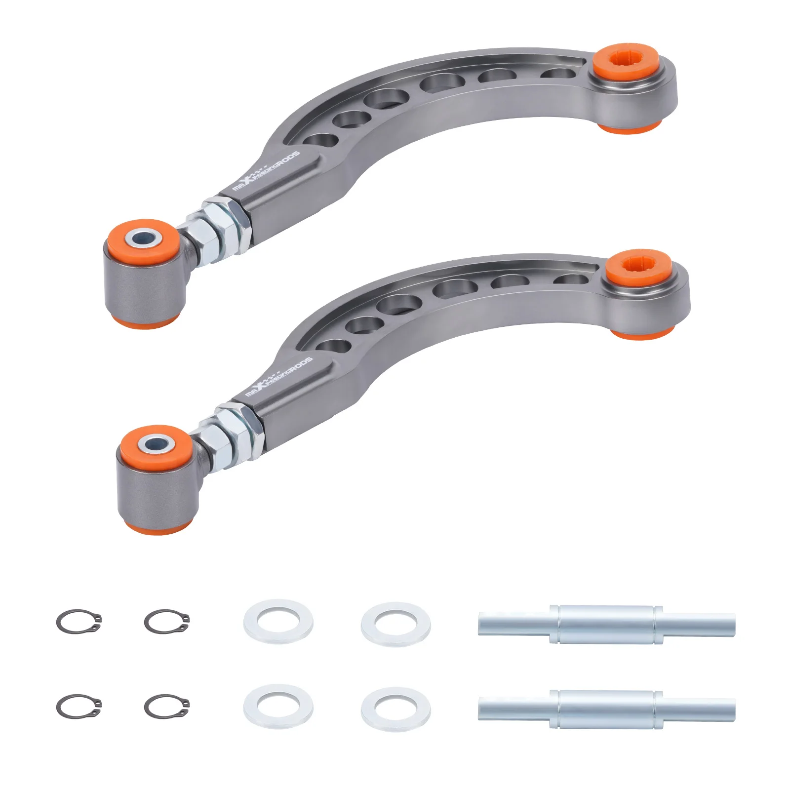 MaXpeedingrods Adjustable Rear Upper Camber Control Arm Kit for Honda Civic Coupe Sedan Acura CSX-S 2006-2015
MaXpeedingrods Adjustable Rear Upper Camber Control Arm Kit for Honda Civic Coupe Sedan Acura CSX-S 2006-2015