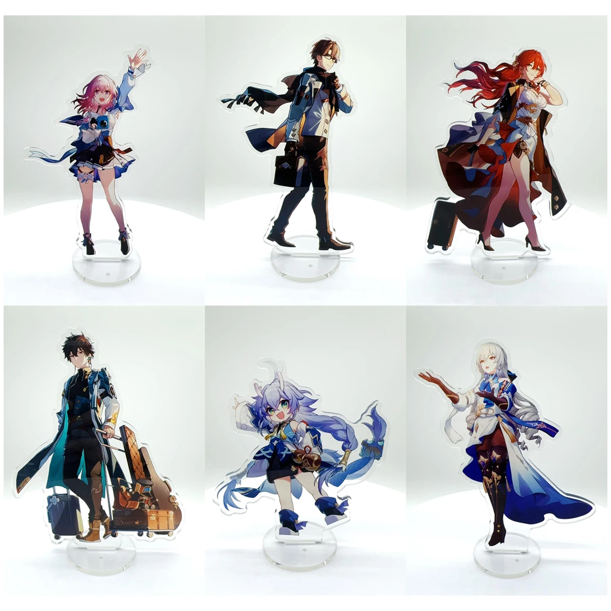 Honkai: Star Rail Anime Figure Acrylic Stand Danheng Bailu March 7th Model Plate 1pc Desk Decor Standing Sign Game Fans Gift
Honkai: Star Rail Anime Figure Acrylic Stand Danheng Bailu March 7th Model Plate 1pc Desk Decor Standing Sign Game Fans Gift