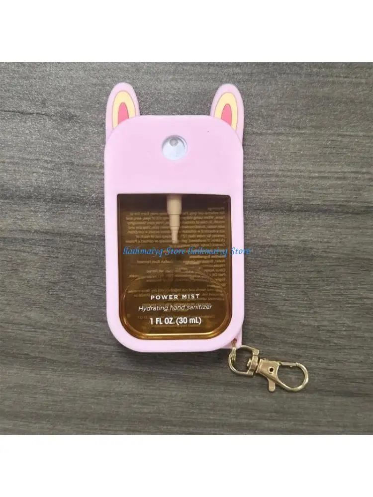 573B Leakproof Silicone Sanitizer Cover Keychain For Kids Portable Ear Design Case
573B Leakproof Silicone Sanitizer Cover Keychain For Kids Portable Ear Design Case