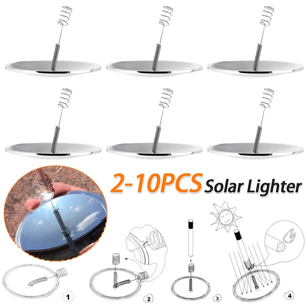 2-10PCS Solar Cigarette Lighter Multifunction Solar Flame Starter Waterproof Solar Spark Lighter for Emergency Survival
2-10PCS Solar Cigarette Lighter Multifunction Solar Flame Starter Waterproof Solar Spark Lighter for Emergency Survival