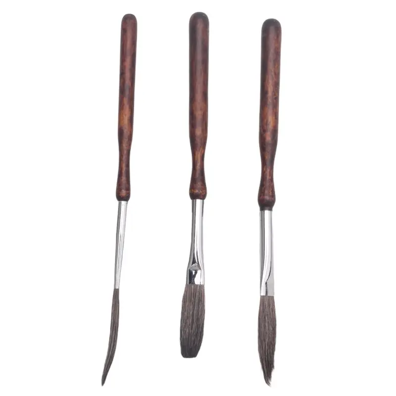 B17B Pinstripe Brush Kit-3 Pieces Professional Striping Brushes Long Liner, Script, Scroll, Rigging Rigger
B17B Pinstripe Brush Kit-3 Pieces Professional Striping Brushes Long Liner, Script, Scroll, Rigging Rigger