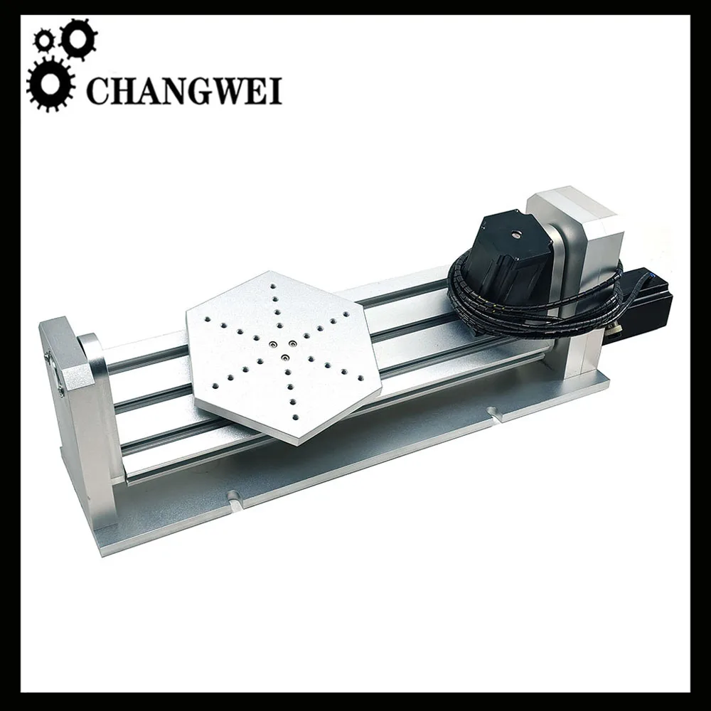 New engraving machine 4-axis 5-axis rotary axis CNC machining platform round axis NEMA23 motor accessories
New engraving machine 4-axis 5-axis rotary axis CNC machining platform round axis NEMA23 motor accessories