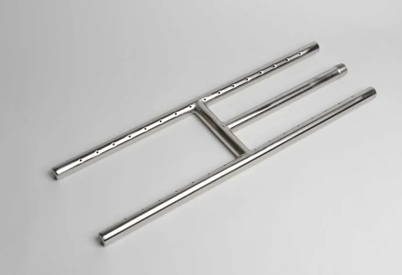 SS-H-12 American Fireglass 12 x 6 Inch Natural Gas H-Style Fire Glass Burner
SS-H-12 American Fireglass 12 x 6 Inch Natural Gas H-Style Fire Glass Burner