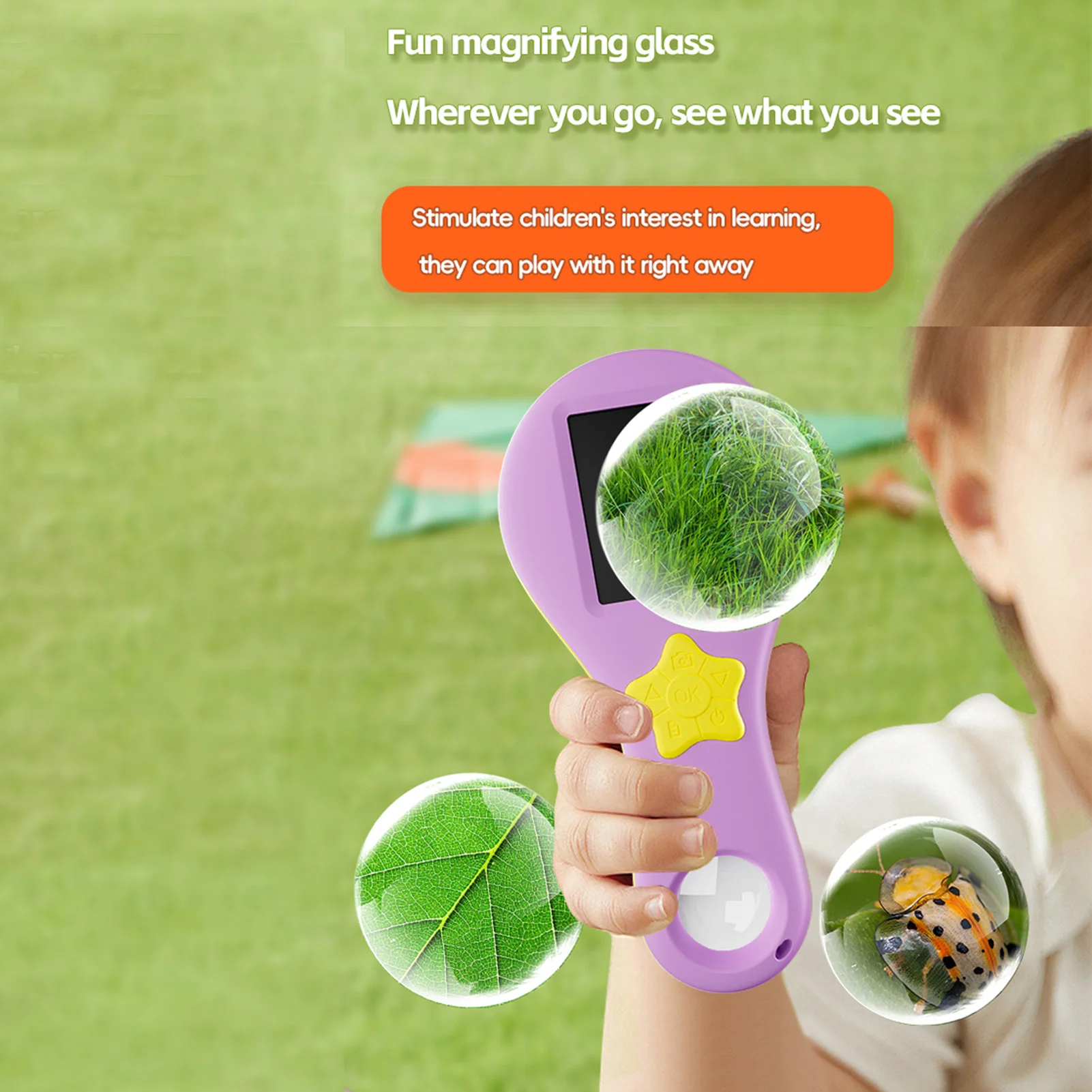 Handheld Microscope for Kids Kids Small Digital Microscope 2 Inch Screen Handheld 500X Magnification 8 LED Lights
Handheld Microscope for Kids Kids Small Digital Microscope 2 Inch Screen Handheld 500X Magnification 8 LED Lights