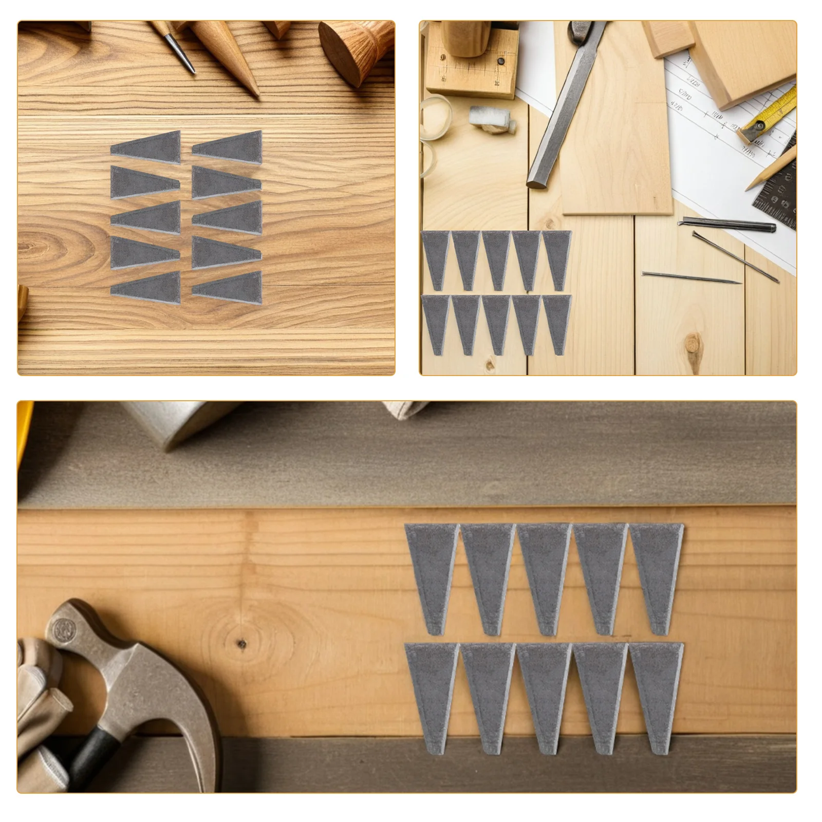 10 Pcs Triangle Wedge Reinforcement Tool Welding Home Ax Sledge Hammer Small Wedges Axe Accessories
10 Pcs Triangle Wedge Reinforcement Tool Welding Home Ax Sledge Hammer Small Wedges Axe Accessories