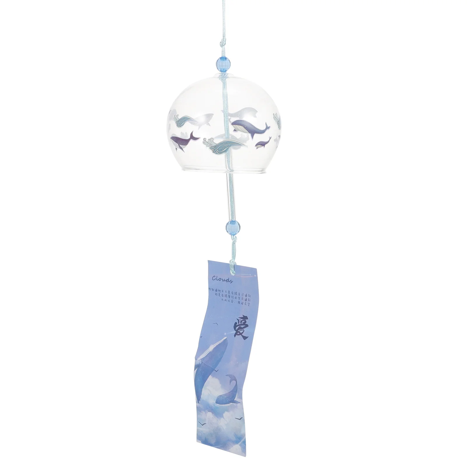 Glass Wind Chimes Vintage Decor Household Festival Hanging Garden Adornment Small Pendant Bell Ornament Decorative Student
Glass Wind Chimes Vintage Decor Household Festival Hanging Garden Adornment Small Pendant Bell Ornament Decorative Student