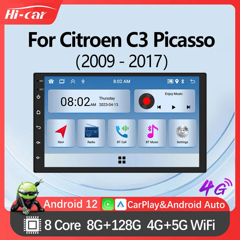 Android Car Radio CarPlay Car Radio Video for Citroen C3 Picasso2009-2017 GPS Multimedia Video Player Head Unit Radio Stereo
Android Car Radio CarPlay Car Radio Video for Citroen C3 Picasso2009-2017 GPS Multimedia Video Player Head Unit Radio Stereo