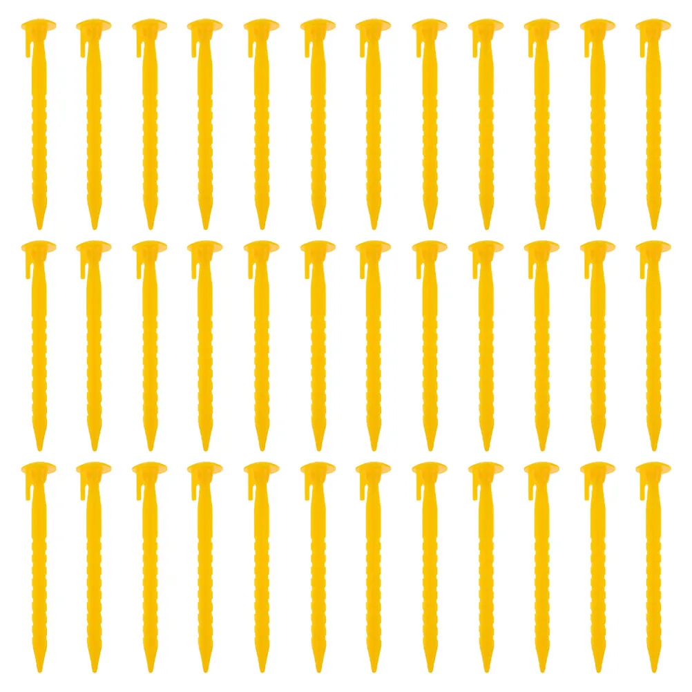 36pcs Plastic Tent Pegs Durable Sand Anchors Windproof Camping Nails Pp Stakes Reusable Heavy Duty Outdoor Tarp Accessory
36pcs Plastic Tent Pegs Durable Sand Anchors Windproof Camping Nails Pp Stakes Reusable Heavy Duty Outdoor Tarp Accessory