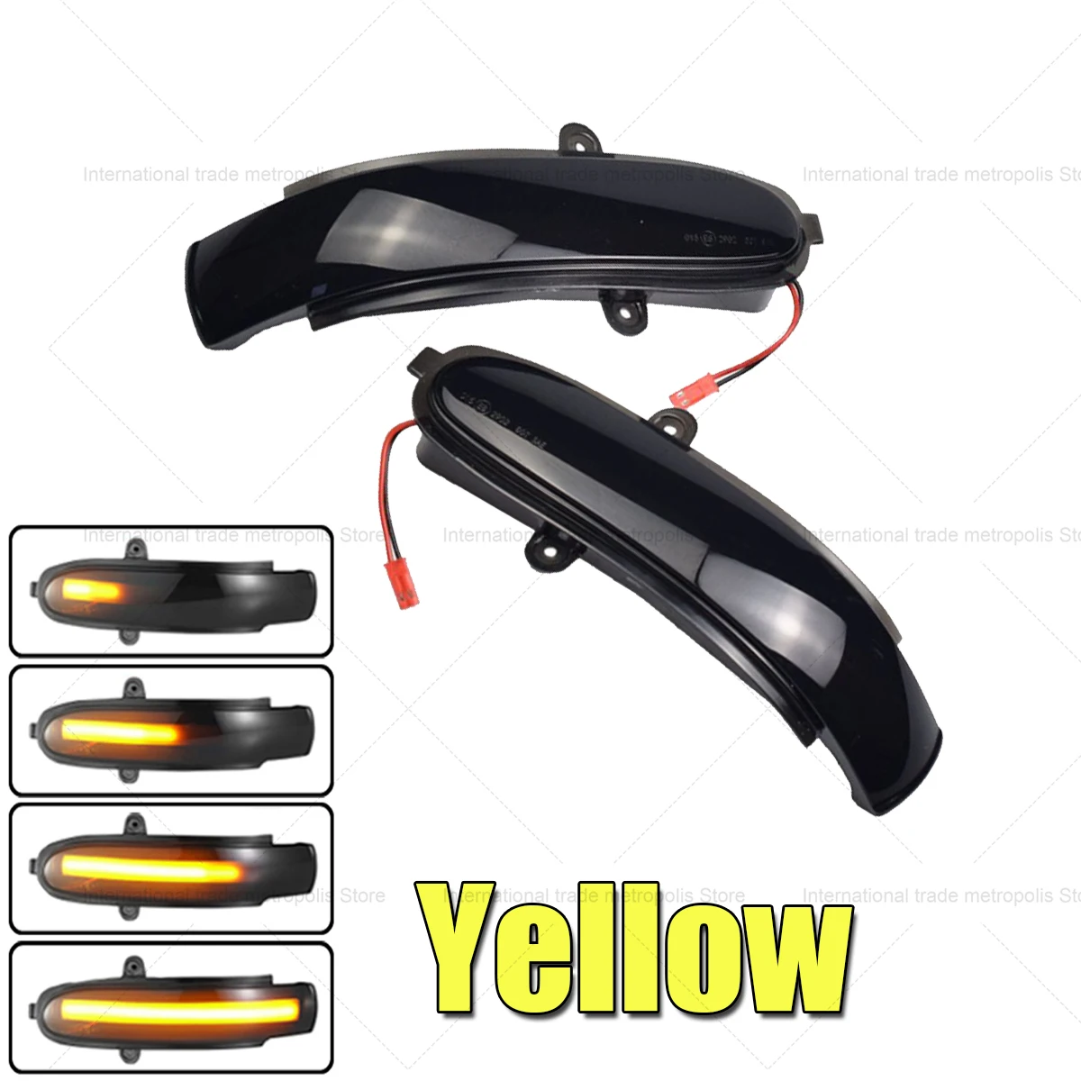 Dynamic LED Turn Signal Blinker for Mercedes Benz C-Class W203/S203/CL203 2000-2007 Side Mirror (2pcs)
Dynamic LED Turn Signal Blinker for Mercedes Benz C-Class W203/S203/CL203 2000-2007 Side Mirror (2pcs)