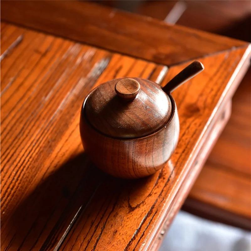 2025 Trend2 Pcs Wood Spice Jar Seasoning Box With Wooden Lid And Spoon Nordic Concise Style
2025 Trend2 Pcs Wood Spice Jar Seasoning Box With Wooden Lid And Spoon Nordic Concise Style