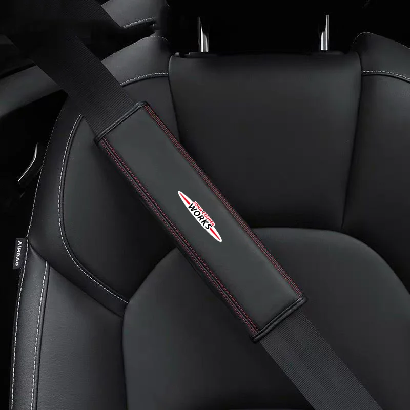 2PCS Car Seat Belt Shoulder Protector Cover Pading Pad For MINI John Cooper Works R56 F56 R53 R60 Clubman Interior Accessories
2PCS Car Seat Belt Shoulder Protector Cover Pading Pad For MINI John Cooper Works R56 F56 R53 R60 Clubman Interior Accessories