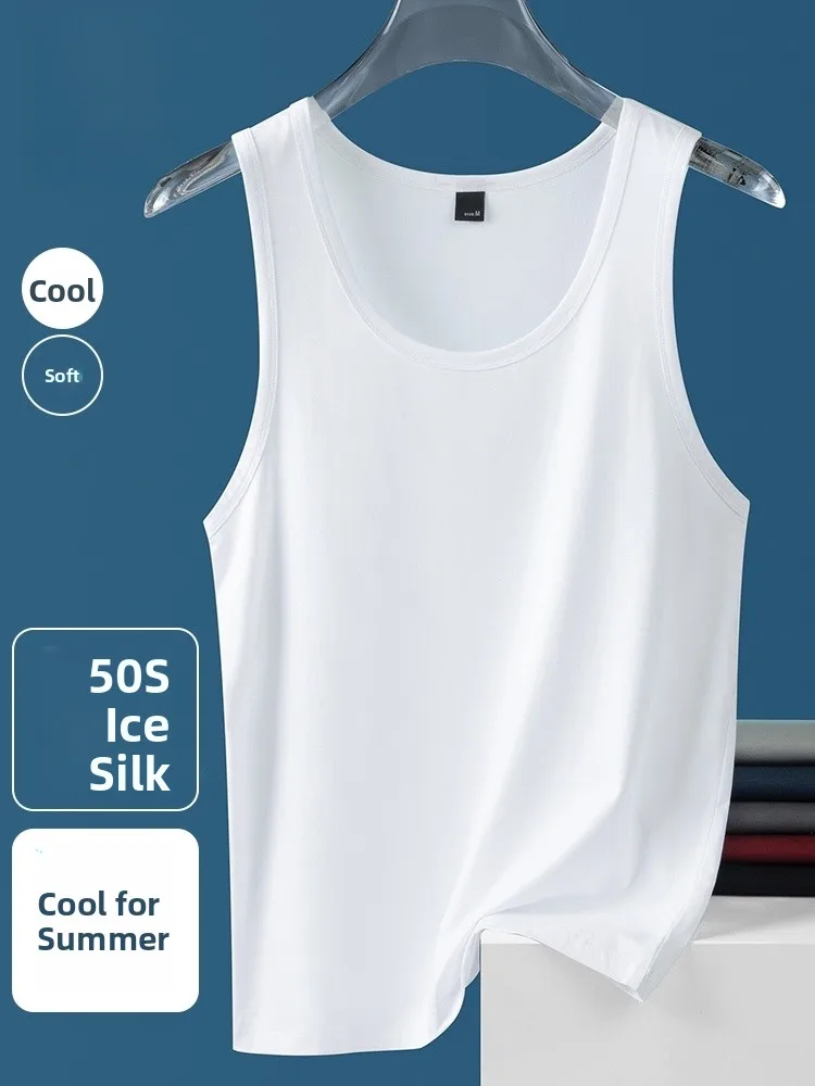 Мужская майка Jeanswest из модала с эффектом ледяного шелка, летняя, дышащая, спортивная, молодежная, влагоотводящая, без рукавов
Мужская майка Jeanswest из модала с эффектом ледяного шелка, летняя, дышащая, спортивная, молодежная, влагоотводящая, без рукавов