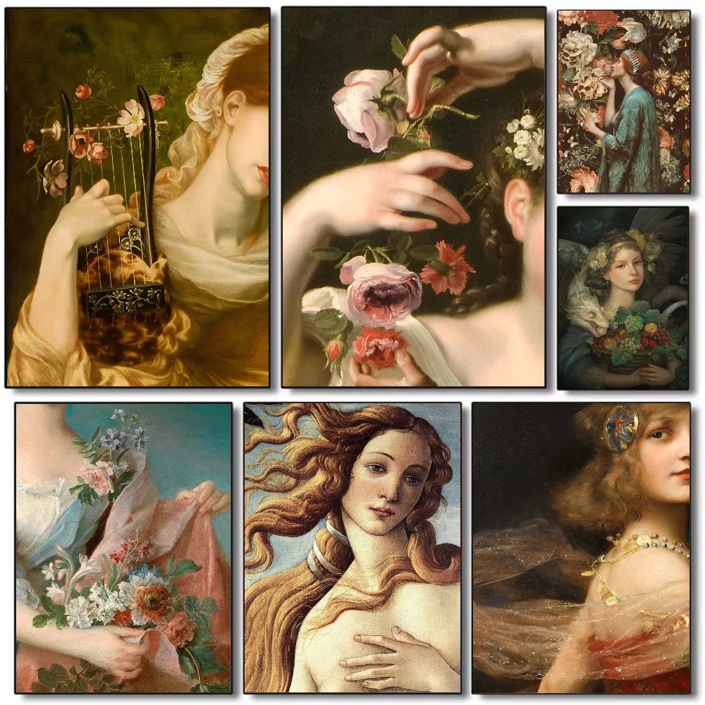 Renaissance Art Painting Poster HD art sticky wall waterproof home living room bedroom bar aesthetic decoration
Renaissance Art Painting Poster HD art sticky wall waterproof home living room bedroom bar aesthetic decoration