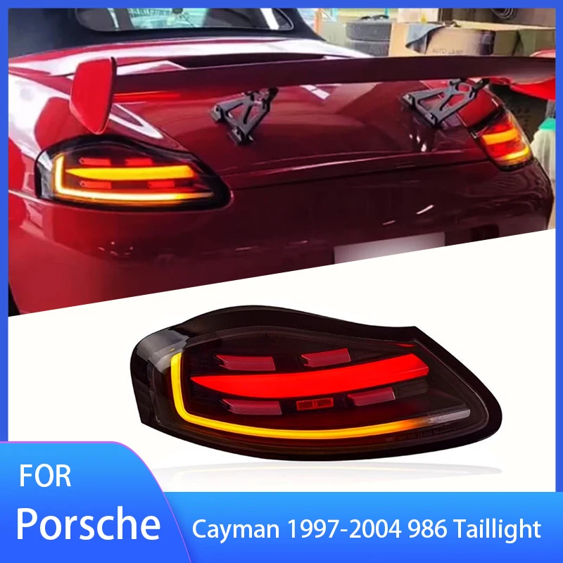 Car Tail Lamp for Porsche Cayman BOXSTER 986 LED Tailllight 1997-2004 986 Rear Fog Brake Turn Signal Automotive Accessories
Car Tail Lamp for Porsche Cayman BOXSTER 986 LED Tailllight 1997-2004 986 Rear Fog Brake Turn Signal Automotive Accessories