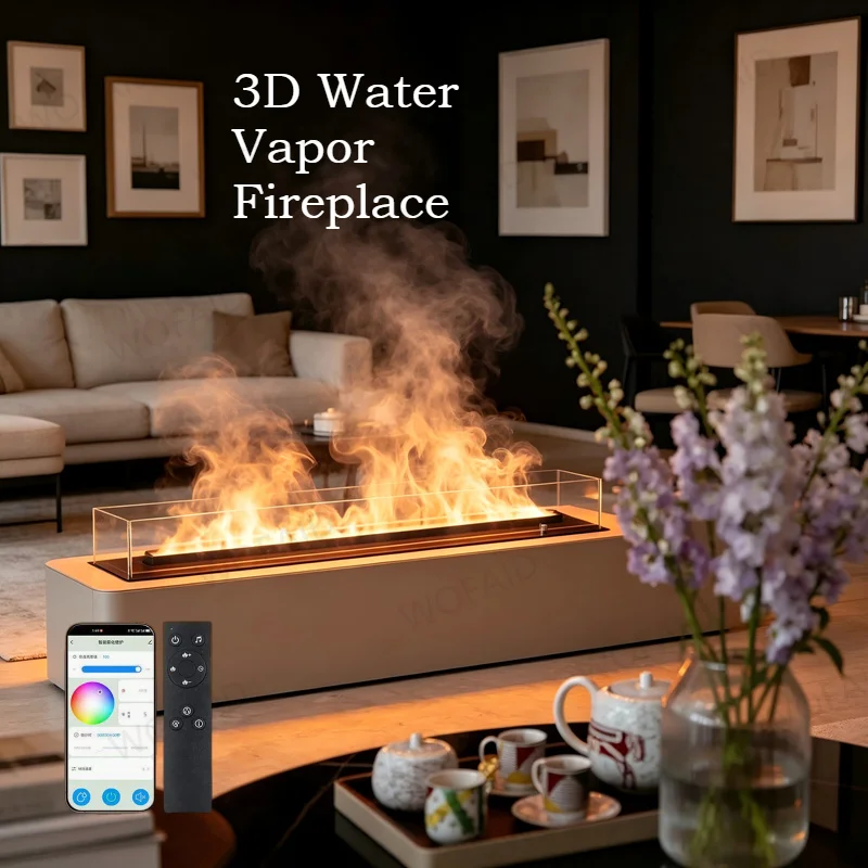 3D Water Vapor Fireplace 100cm Recessed Electric Fireplace,Ultra-Realistic Flame Effect,fireplace mist technology Multi-Color
3D Water Vapor Fireplace 100cm Recessed Electric Fireplace,Ultra-Realistic Flame Effect,fireplace mist technology Multi-Color