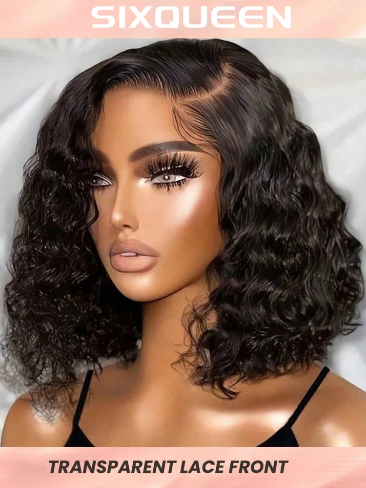 Short BOB Natural Black Wear And Go Glueless Bob Wig Human Hair Deep Wave Curly 5X5 Hd Lace Closure Wig Pre Plucked 220 Density For Women
Short BOB Natural Black Wear And Go Glueless Bob Wig Human Hair Deep Wave Curly 5X5 Hd Lace Closure Wig Pre Plucked 220 Density For Women