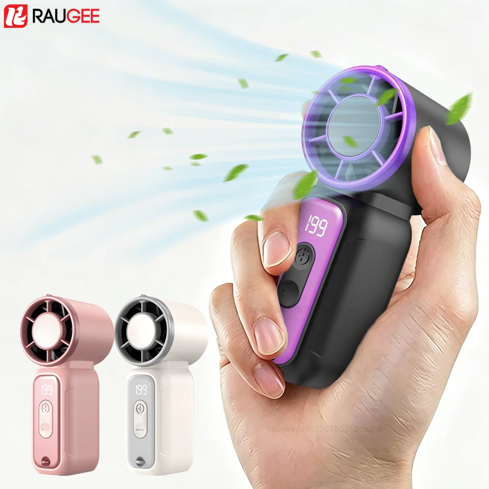 Mini Handheld Fan Portable Pocket Fan 11500RPM Personal Small Fan with LED Display 199 Speeds Cooling Fan for Travel Outdoor
Mini Handheld Fan Portable Pocket Fan 11500RPM Personal Small Fan with LED Display 199 Speeds Cooling Fan for Travel Outdoor