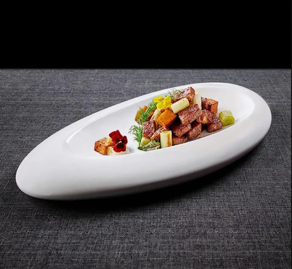 Pure White Ceramic Tableware Nordic Home Dinner Main Dish Hotel Restaurant Dessert Steak Plate Exquisite Dishes Decoration
Pure White Ceramic Tableware Nordic Home Dinner Main Dish Hotel Restaurant Dessert Steak Plate Exquisite Dishes Decoration