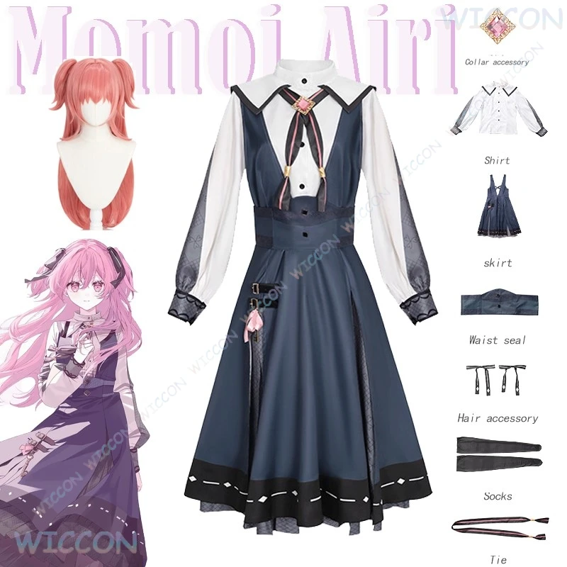 Airi Momoi Airi Anime Lolita Dress Project Sekai Colorful Stage Cosplay Clothes Uniform Game Party Outfit Halloween Girl Costume
Airi Momoi Airi Anime Lolita Dress Project Sekai Colorful Stage Cosplay Clothes Uniform Game Party Outfit Halloween Girl Costume