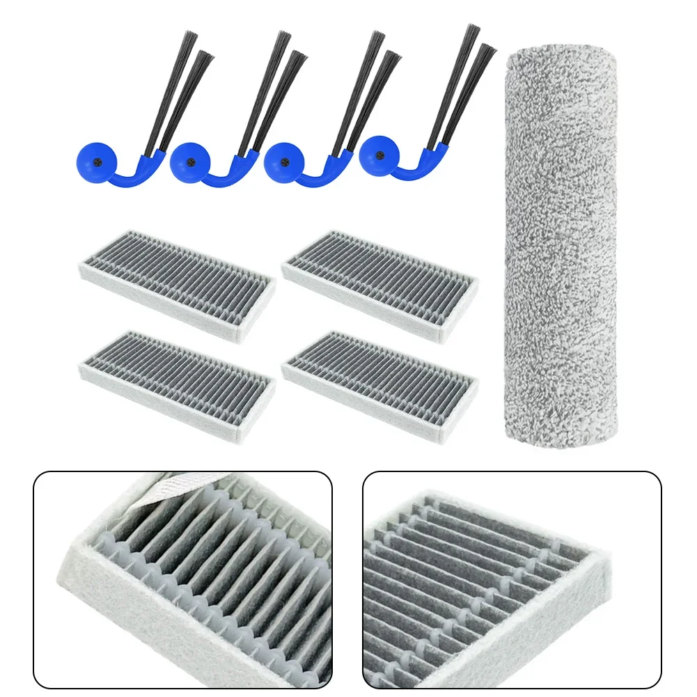 For ECOVACS-Deebot X12 OmniCyclone Main Roller Side Brush Filter Set Replacement Parts For Robot Vacuum Cleaner Accessories
For ECOVACS-Deebot X12 OmniCyclone Main Roller Side Brush Filter Set Replacement Parts For Robot Vacuum Cleaner Accessories