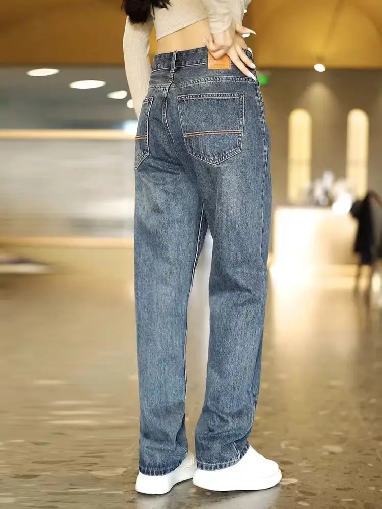 Мужские джинсы Waed American Sle, повседневные универсальные винтажные свободные леггинсы прямого кроя, молодежная одежда на все сезоны
Мужские джинсы Waed American Sle, повседневные универсальные винтажные свободные леггинсы прямого кроя, молодежная одежда на все сезоны